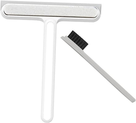 Raamwisser Schraper - Glasreiniger Tool - Ramen Schoonmaken - Comfortabele Grip - 26.5 cm - Wit