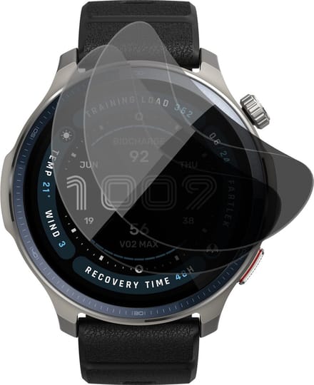 Privacy Screenprotector geschikt voor Amazfit Balance 2 - 2x FlexGuard Screen Protector