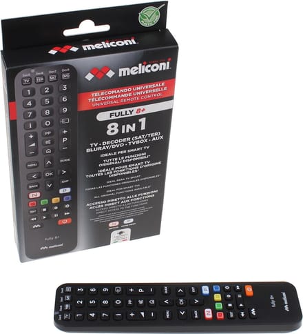 MELICONI - AFSTANDSBEDIENING - FULLY 8 in 1 - 808014