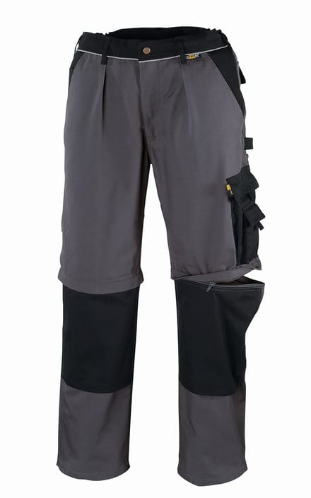 teXXor Canvas 2-in-1 broek Tobago grijs/zwart