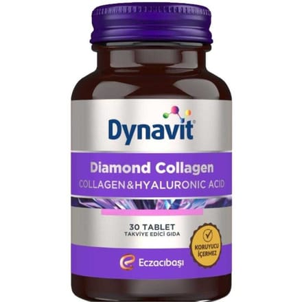 Dynavit Collageen Hyaluronzuur 30 Tabletten