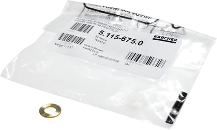 Kärcher messing sluitring voor hogedrukreiniger - schijf ring - nr. 5.115-675.0 - 51156750