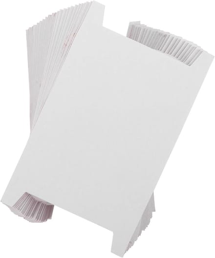 Draad Organizer Kaarten - Papieren Spoelen - Handwerk Ordenen - Stevige Constructie - 100 Stuks - Wit