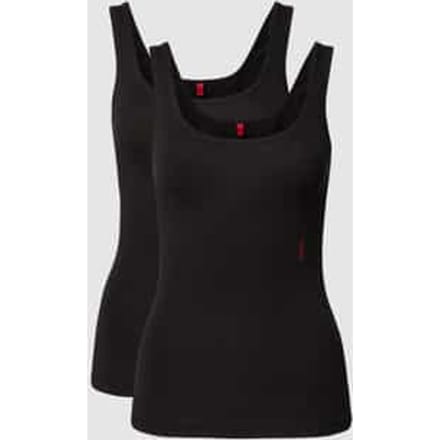 Tanktop met labelprint