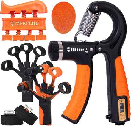 Grip Krachttrainer en Handgreepversterker Set voor Spieropbouw en Herstel