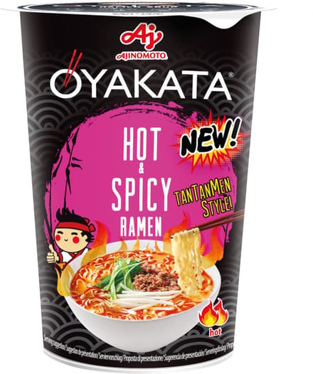 Instant Cup Noedels Tantanmen Pittig Oyakata 8 x 64 g