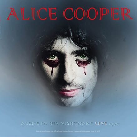 Alice Cooper - Alone In His Nightmare Live 1975 (LP)