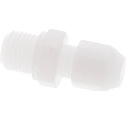 4x6mm & G1/4'' PVDF rechte slangkoppeling met buitendraad 10bar/145psi