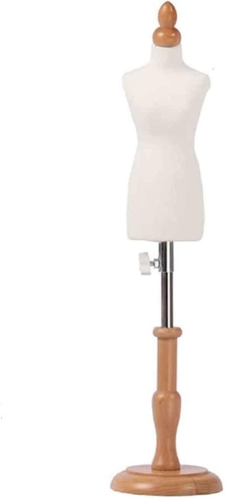Kinder Kleerpop - Paspop Torso - Kleding Maken - Verstelbare Hoogte - 1/4 Maat - Linnen