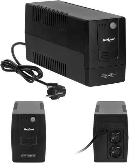 Rebel Nanopower 650 - UPS - 650VA - 360W