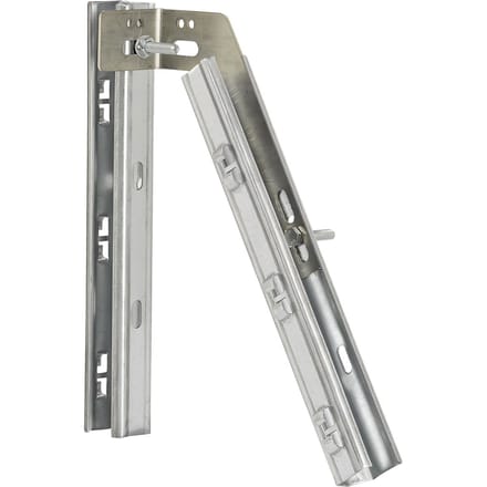 Nordforest enkele hoek verbinding rvs