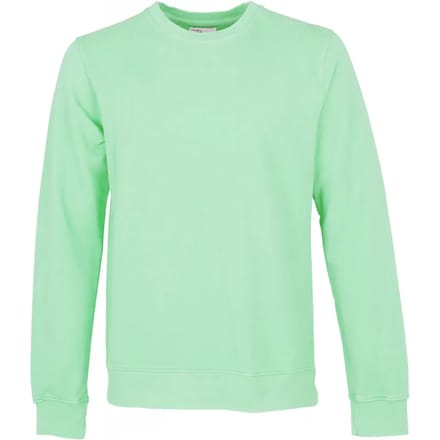 Sweatshirt ronde hals Colorful Standard Classic Organic faded mint