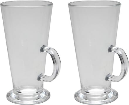 Latte machiato glazen set a 2st 280ml