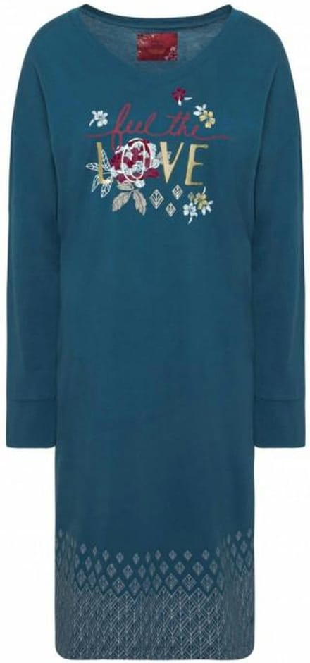 Triumph Nightdresses NDK LSL 10 CO/MD Dames Nachthemd - Maat 36
