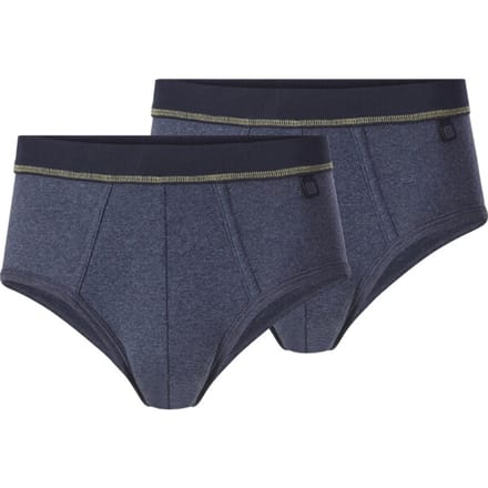 Babista herren Slips, Set Van 2 - 06 - donkerblauw - Plus Size