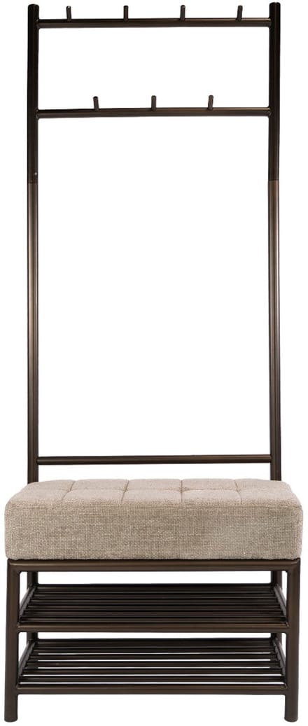 Fraaai - Odell garderobebank 70 cm - brons