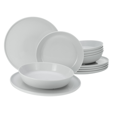 CREATABLE Serviesset Chef Collection (12-delig servies, wit)