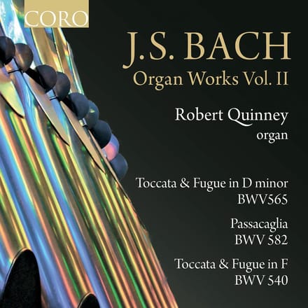 Robert Quinney - J.S. Bach: Organ Works Vol. II (CD)