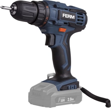 Ferm - Li-Ion Accuboormachine 20V - CDM1143 - F-POWER