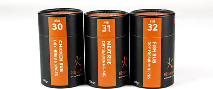 EldurApi Rubpakket - 3-Delig - Chicken Rub - Meat Rub - Fish Rub - Dry Rub - BBQ Kruiden - Kamado