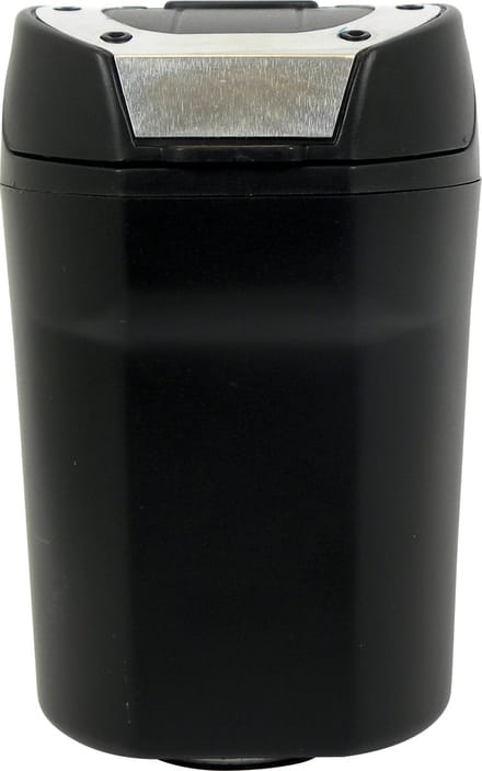 Carpoint Auto-asbak Met Deksel 10cm - Zwart/chroom
