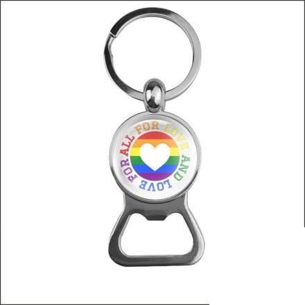 Bieropener Glas - All For Love And Love For All