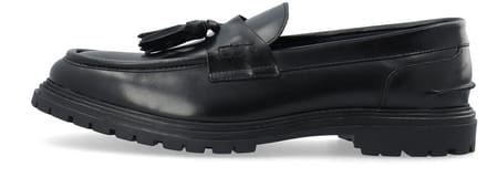 Bianco Leren loafers BIALOUI