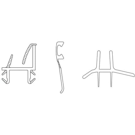 Breuer seal set complete for ELANA 6 hinged door 9800.080.875.099