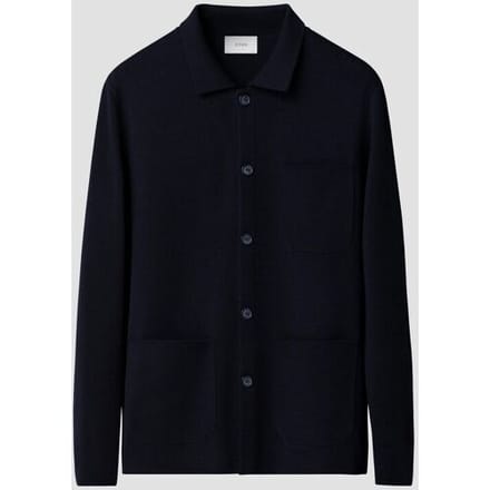 Eton Vest Luxury Extrafine Merino Milano Stitch Button Closure Navy / male