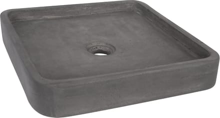 Differnz Waskom Badkamer Jura - Beton - Rond - Grijs - 45,5cm