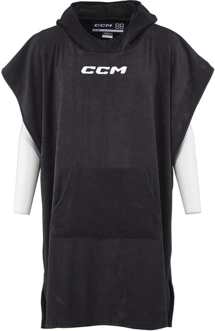 CCM - Changing Towel Poncho - Junior - Zwart - One Size