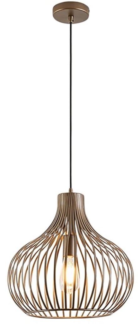 Freelight Hanglamp Aglio Brons-Goud Metaal Ø 38cm