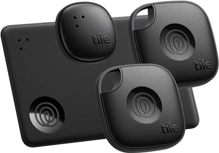 Bluetooth Trackers - Zoekhulp Set - Spullen Terugvinden - Vind Je Telefoon - 4 Stuks - Zwart