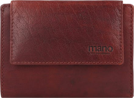 mano Don Simon Portemonnee Leer 14 cm - Dames - Horizontaal - braun