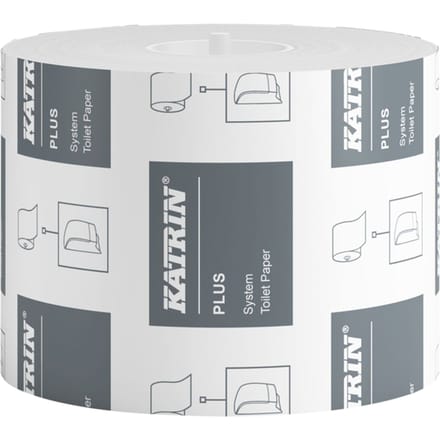 Katrin - Plus toiletpapier voor dispensers | 2-laags | 800 vellen | pak van 36 rollen