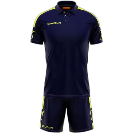 Polo shirt en korte broek set Givova Play