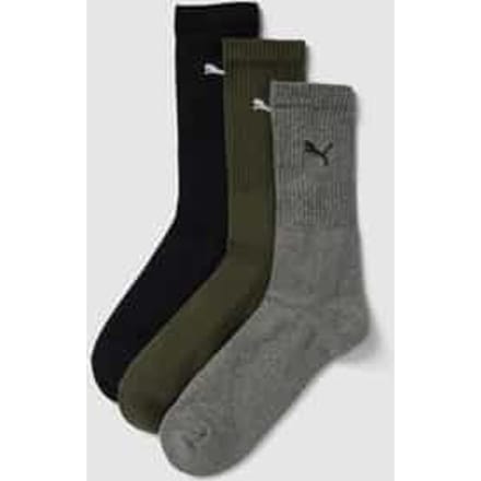 Puma Crew Sock (3-pack) - unisex sokken - groen combo