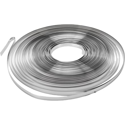 RVS Strapping Tape 1 2in Breedte 0.02in Dikte 100ft Lengte 304 RVS Banding Strap gray