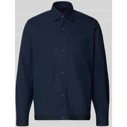 regular fit overshirt van katoenmix model 'LOBEL_M'