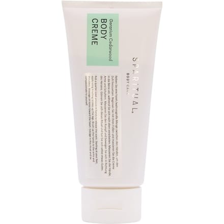 Sparitual Geranium Cedarwood Lichaamscrème Zorg Dames 177 ml