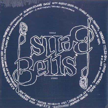 LP Plaat ALBERT AYLER - Bells  ESP1010 ESP-Disk' 2017 VS Jazz gray