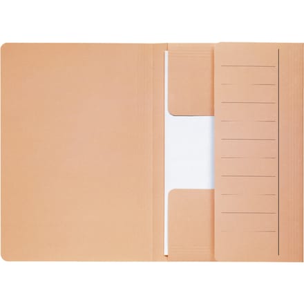 Dossiermap Secolor  Mammoet folio 3 kleppen 270gr chamois