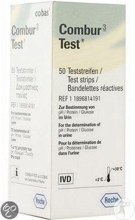 Combur 3 Test Strips
