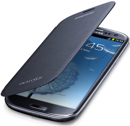 Samsung Flip Cover voor de Samsung Galaxy S3 - Blauw