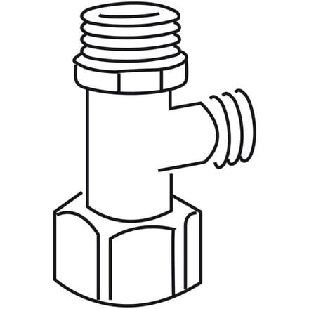 Mepa Angle valve 1/2 x 3/8, 590.803