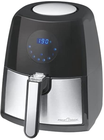 Hot air fryer 2.5 liter - 7 programma's - LED-display - 1500 W