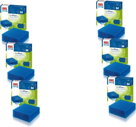Juwel Bioplus Fijn M Compact - Filtermateriaal - 6 x 9.5x9.5x4.8 cm Compact