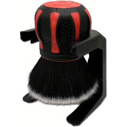 Brosse Premium de Détailing Auto Grande Surface avec Poils Doux et Manche Boule pour Dépoussiérage