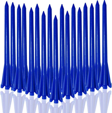 Golf Tees Plastic - Golf T-stukken - Golfen Verbeteren - Onbreekbaar Polymere Mengsel - 50 Stuks 70mm 83mm - Gemengde Kleuren