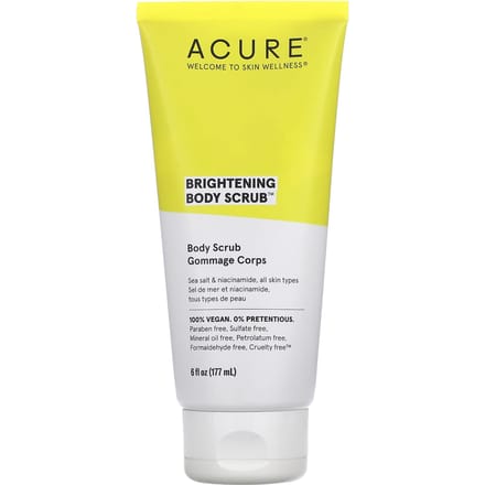 ACURE, Verhelderende Body Scrub, 6 fl oz (177 ml) yellow